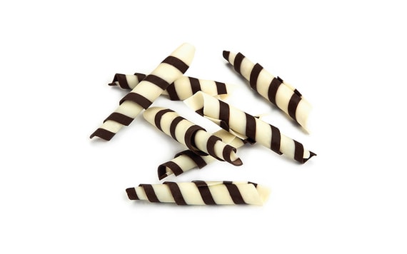 CHOCOLATE DECORATING TWISTER DARK AND WHITE CHOCOLATE 1 KG