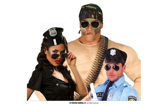 BRÝLE PILOT - LETEC - POLICISTA