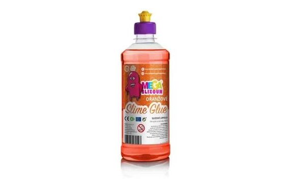 MEGASLIZOUN - PVA SLIZOVÉ LEPIDLO ORANŽOVÉ 500ML