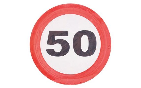 KÖZLEKEDÉSI TÁBLÁS TÁNYÉROK 50 - 23 CM - 8 DB/CSOMAG.