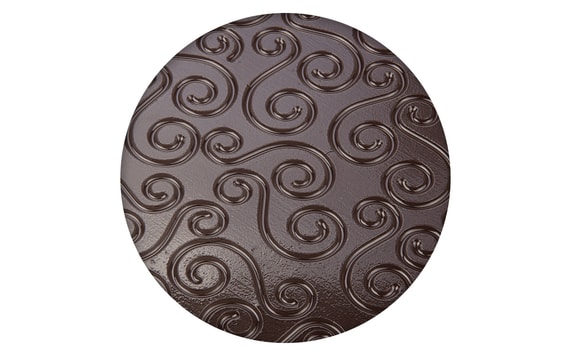 EMBOSSING AND STRUCTURAL MAT SPIRAL DESIGN