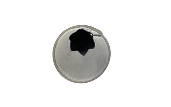 PIPING NOZZLE, STAINLESS, 6-POINTED STAR