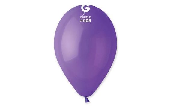 BALONKY 100 KS FIALOVÉ 26 CM PASTELOVÉ