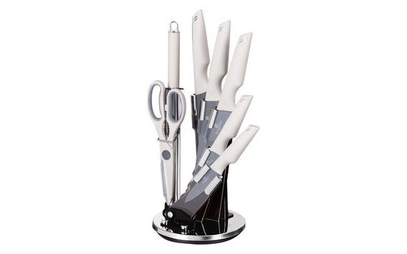 8-PIECE KNIFE SET WITH NON-STICK COATING - ASPEN COLLECTION
