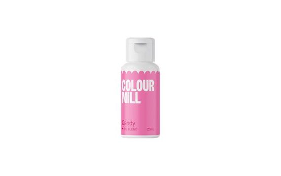 JEDLÁ POTRAVINÁŘSKÁ BARVA RŮŽOVÁ - MILL OIL BLEND 20 ML