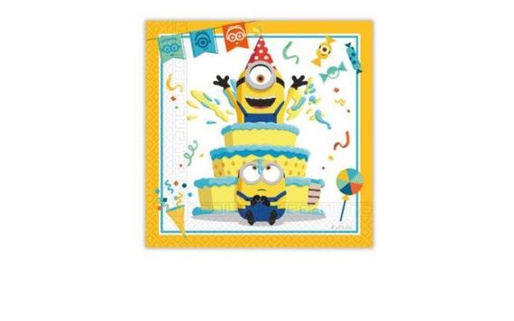 MIMONI NAPKINS 33X33 CM - 20 PCS