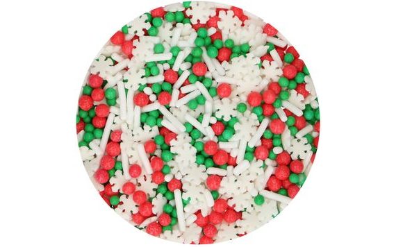 FUNCAKES POSYPOVÁ ZMES VIANOČNÁ 60 G