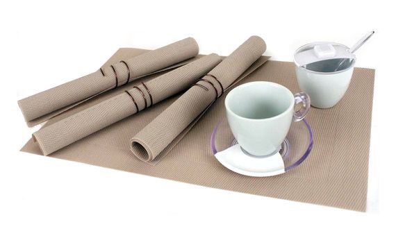 PLASTIC PLACEMAT AUTRONIC BEIGE 30X45 CM