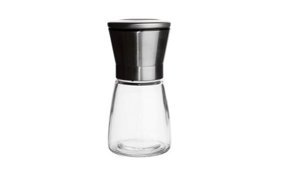 GLASS/STAINLESS STEEL SPICE GRINDER