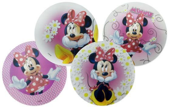 HAPPY MINNIE - EDIBLE PAPER - 1 PIECE FOR CAKE