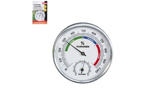 HYGROMETER A TEPLOMER PLAST UNIVERZÁLNY