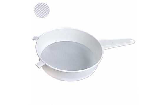 PLASTIC STRAINER WHITE FINE 20 CM