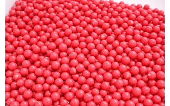 RICE SUGAR PEARLS – RED 50 G
