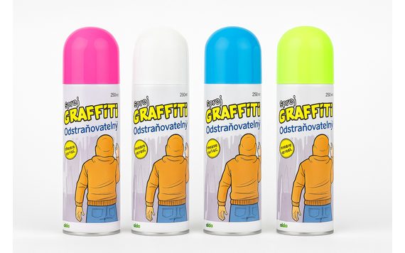 SPREJ GRAFFITI / KŘÍDA VE SPREJI OMYVATELNÁ 250 ML