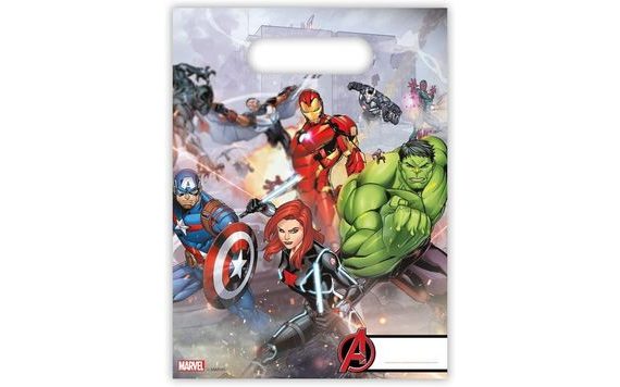 AVENGERS BAG 16.5X23CM, 6PCS