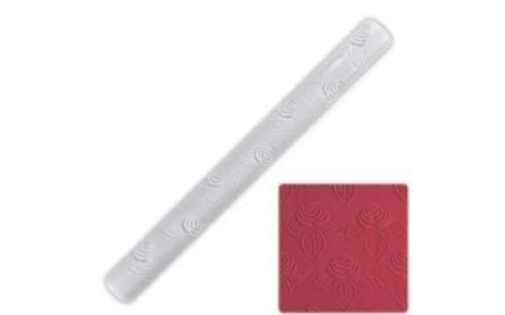 ROSE EFFECT ROLLING PIN