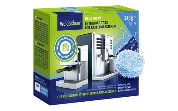 VÍZKŐTELENÍTŐ TABLETTÁK KÁVÉFŐZŐKHÖZ, 15 DB