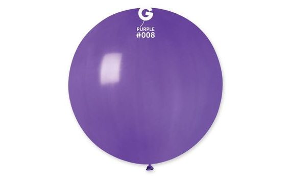 FIALOVÝ LATEXOVÝ BALÓN 80 CM - 1 KS