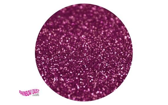 PURPLE DECORATIVE GLITTER JEWEL - PINK - FUCHSIA