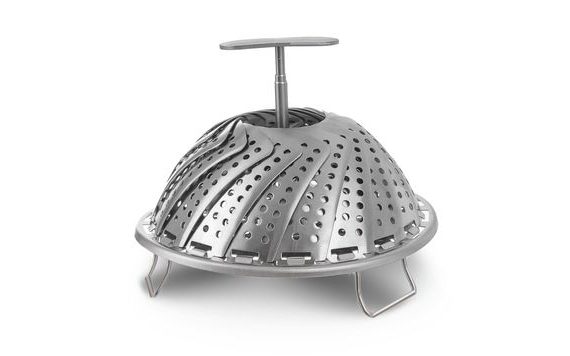 FOLDABLE STAINLESS STEEL STEAMER