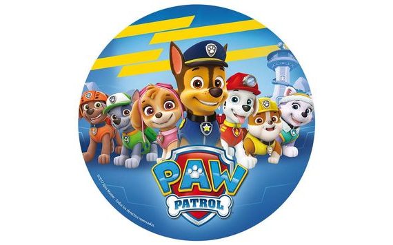 JEDLÝ PAPÍR PAW PATROL - TLAPKOVÁ PATROLA VŠICHNI PŘÁTELÉ 20 CM