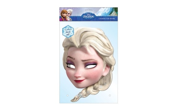 World of Confectioners - Paper mask Elsa from Frozen - Ice Kingdom -  MASKARADE - Photo accessories - Celebrations and parties