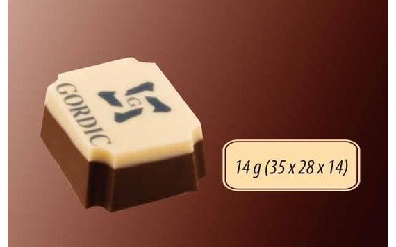 PROMOTIONAL CHOCOLATE 14G WITH YOUR DESIGN/LOGO – FROM 250 PCS