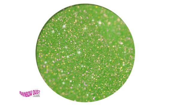 GREEN DECORATIVE CRYSTALS CRYSTAL SHERBET LIME