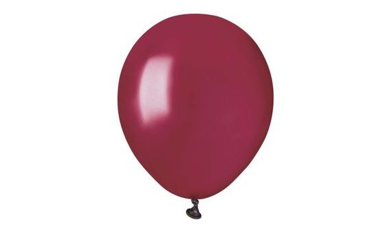 BALÓNKY LATEXOVÉ MINI - 13 CM - VÍNOVÁ - 1KS