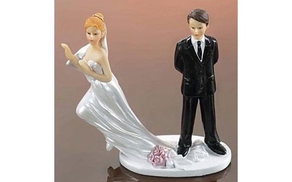 CAKE TOPPERS - NEWLYWEDS 13 CM IV