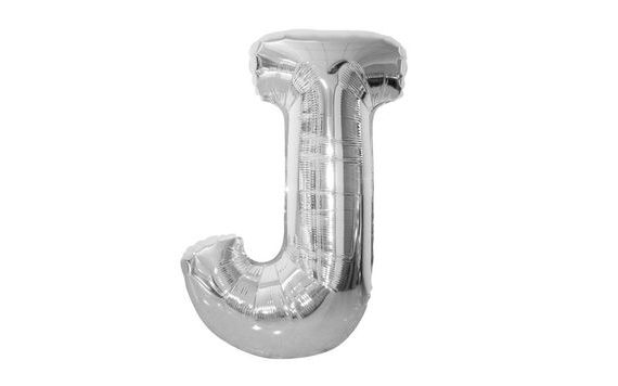 BALLOON FOIL LETTER "J" 115 CM