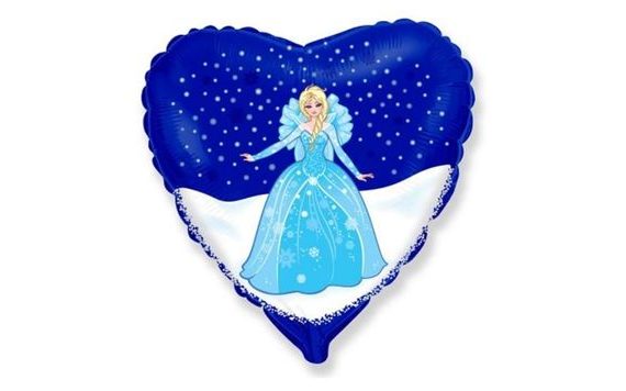 FOIL BALLOON 45 CM - ICE QUEEN ELSA