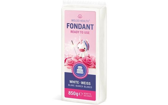 SUGAR FONDANT WITH COCONUT AND SHEA BUTTER - 850 G