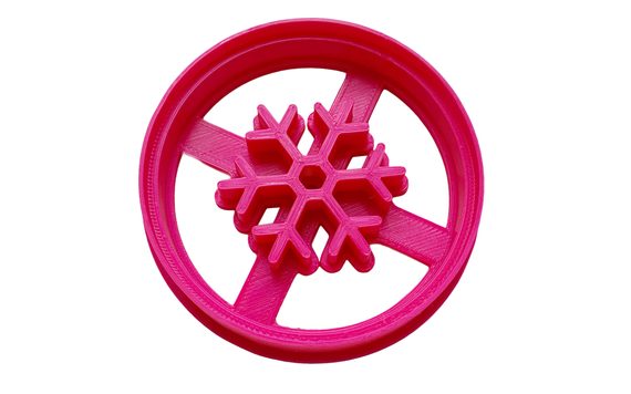 SNOWFLAKE COOKIE CUTTER - FROZEN - 3D PRINTING - II. QUALITY