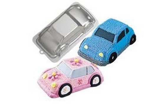 CAKE TIN CAR 3D