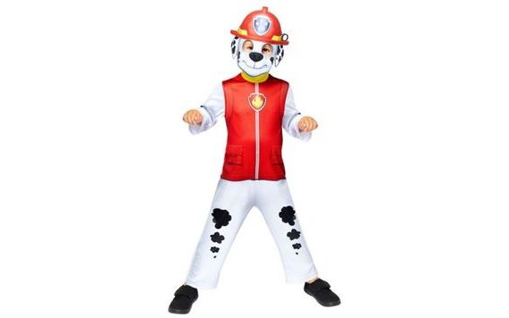 CHILDREN'S MARSHALL COSTUME - PAW PATROL - SIZE 3-4 YEARS