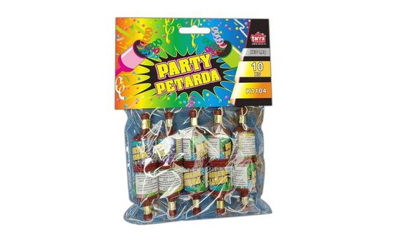 PARTY PETARDA - ŠAMPUSKY - 10 KS