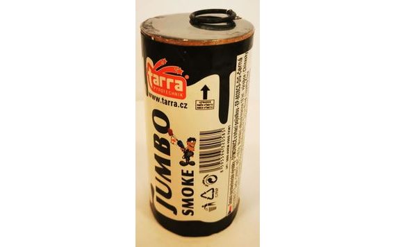 DÝMOVNICE - JUMBO SMOKE - ČERNÁ - 1KS - TRHACÍ POJISTKA