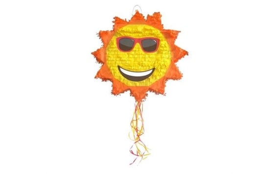 SUNSHINE PIÑATA 40X40X9 CM - NAŤAHOVACIA