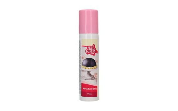 ČERNÝ METALICKÝ SPREJ FUNCAKES 100 ML