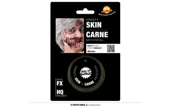 MAKE-UP - UMĚLÁ KŮŽE - HALLOWEEN