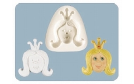 PRINCESS FACE (SILICONE MOULD WITH A PRINCESS FACE)