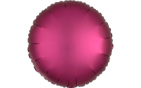 KRUH TMAVĚ RŮŽOVÝ BALÓNEK AMSCAN