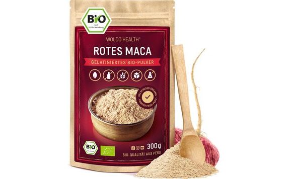 BIO VÖRÖS MACA POR 300G