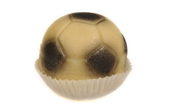 FOOTBALL FROM MARZIPAN 5 CM