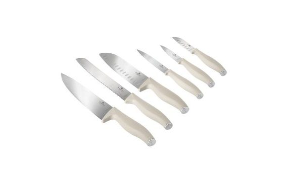 6 DB-OS ROZSDAMENTES KÉS SZETT - SAHARA COLLECTION