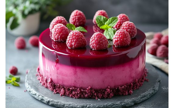 ZRCADLOVÁ POLEVA MALINA 3 KG