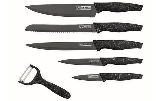 MARBURG 6-PIECE KNIFE SET WITH ANTIBACTERIAL COATING CS SOLINGEN CS-064655