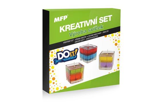 DIY KREATÍV KÉSZLET GYERTYÁK OTTHONI KÉSZÍTÉSÉHEZ
