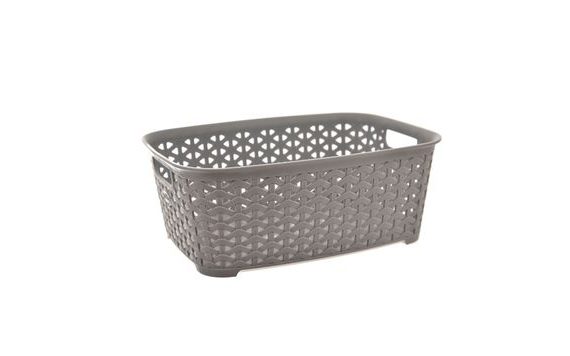 RATAN BASKET 29X21.5X11CM